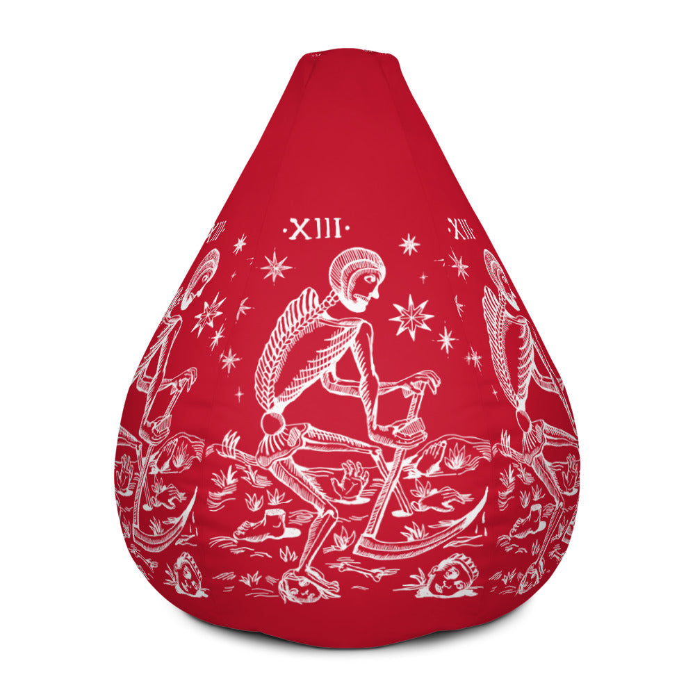 TAROT DE MARSEILLE "LA MUERTE /// Bean Bag Chair Cover