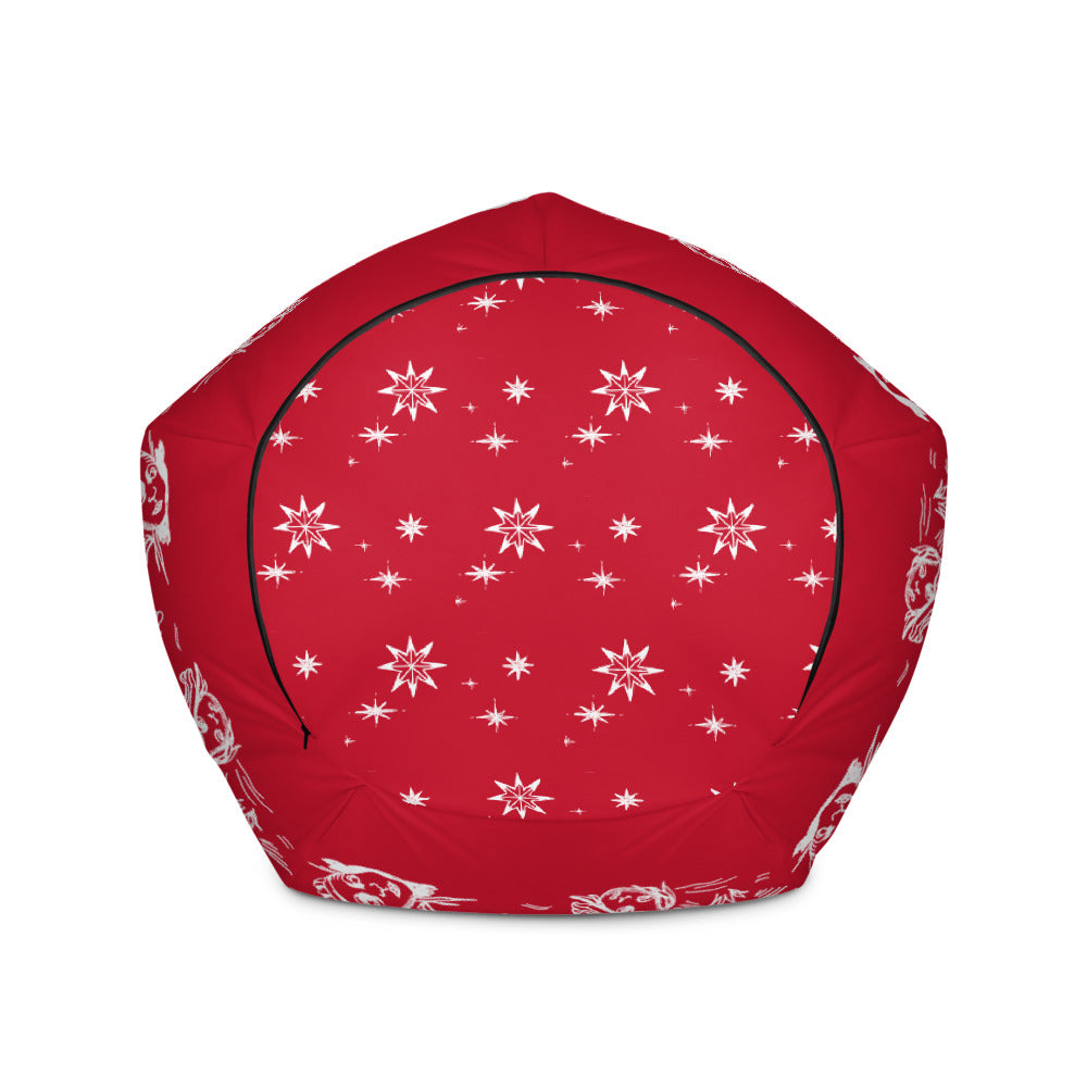 TAROT DE MARSEILLE "LA MUERTE /// Bean Bag Chair Cover