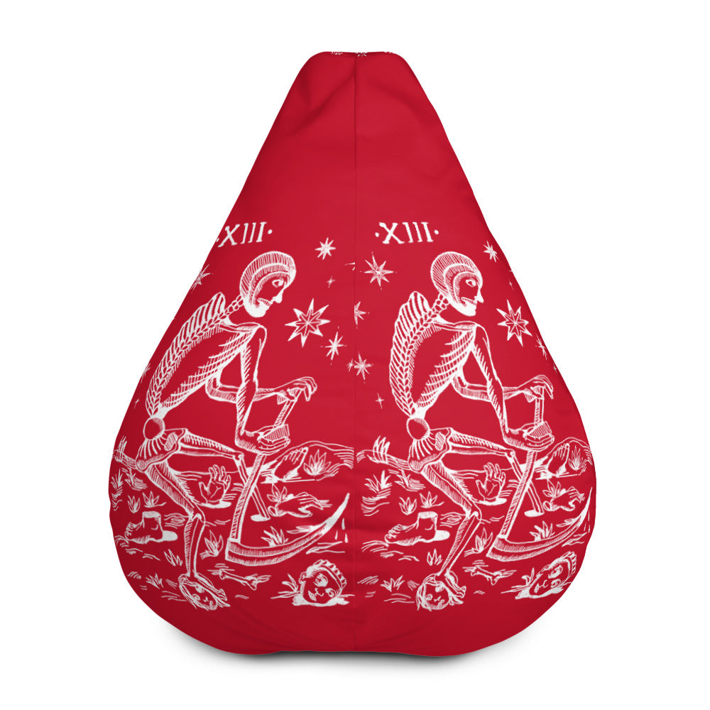 TAROT DE MARSEILLE "LA MUERTE /// Bean Bag Chair Cover