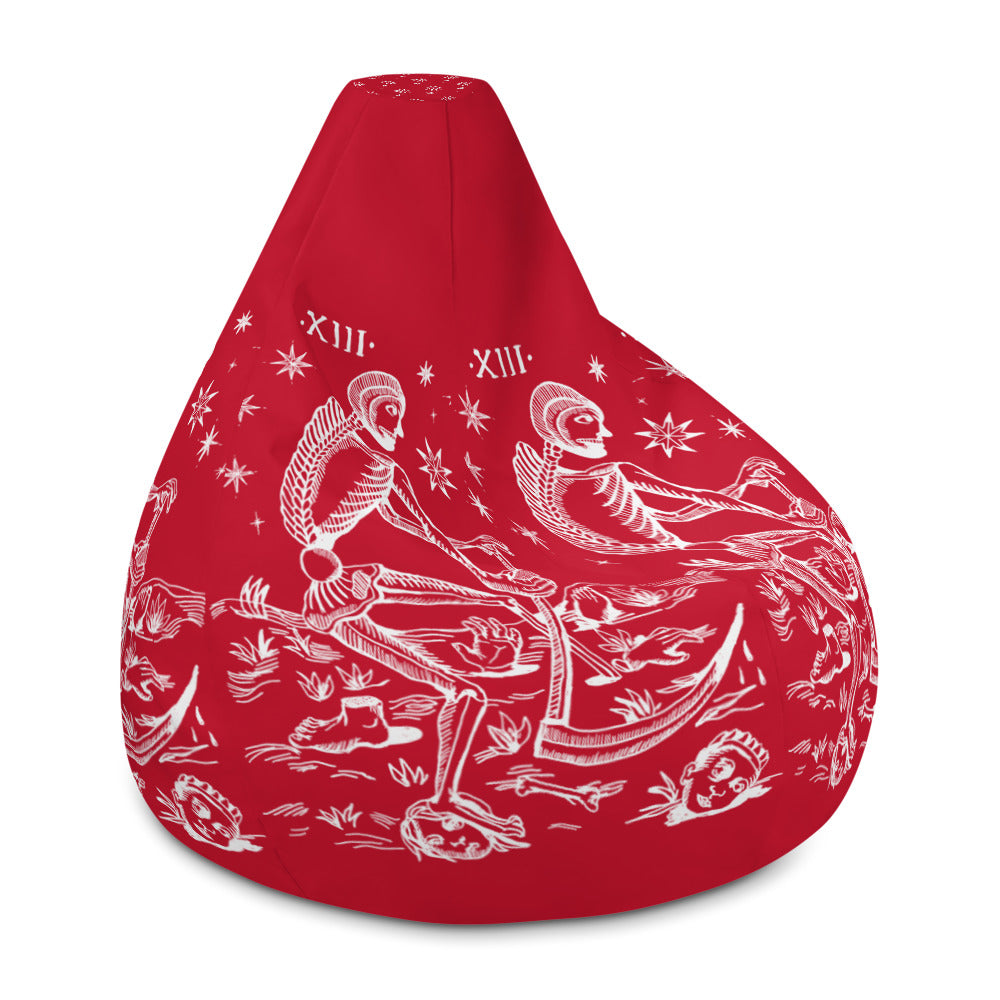 TAROT DE MARSEILLE "LA MUERTE /// Bean Bag Chair Cover