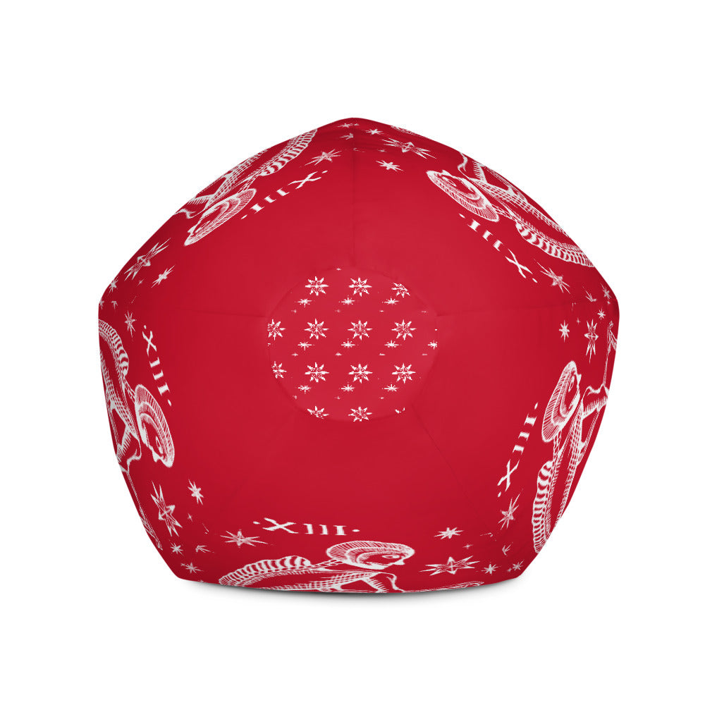 TAROT DE MARSEILLE "LA MUERTE /// Bean Bag Chair Cover