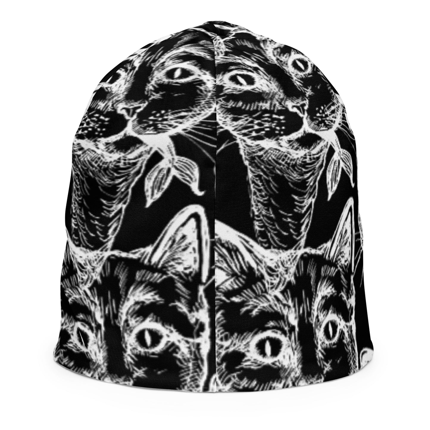 FEED THE CAT //// All-Over Print Kids Beanie