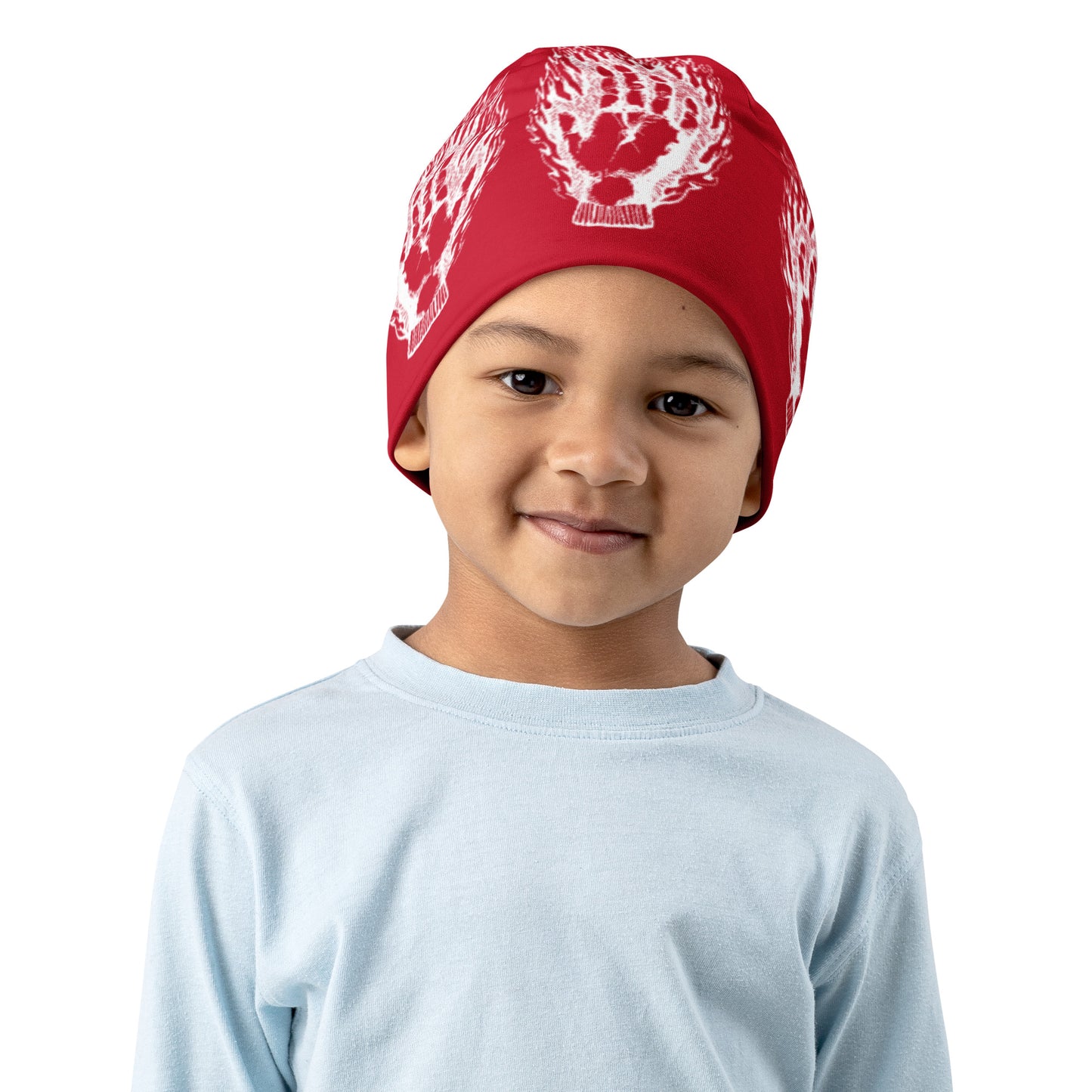 FIRE HAD //// All-Over Print Kids Beanie