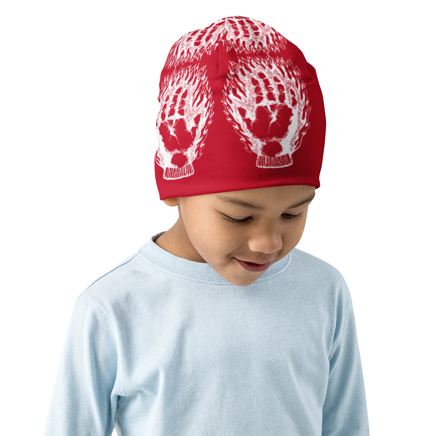 FIRE HAD //// All-Over Print Kids Beanie