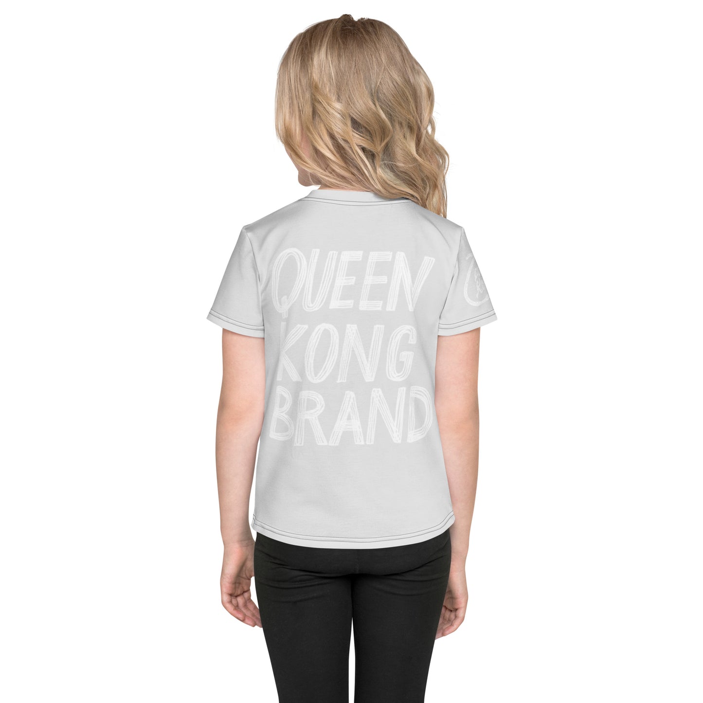 QUEENKONG BRAND //// Kids crew neck t-shirt