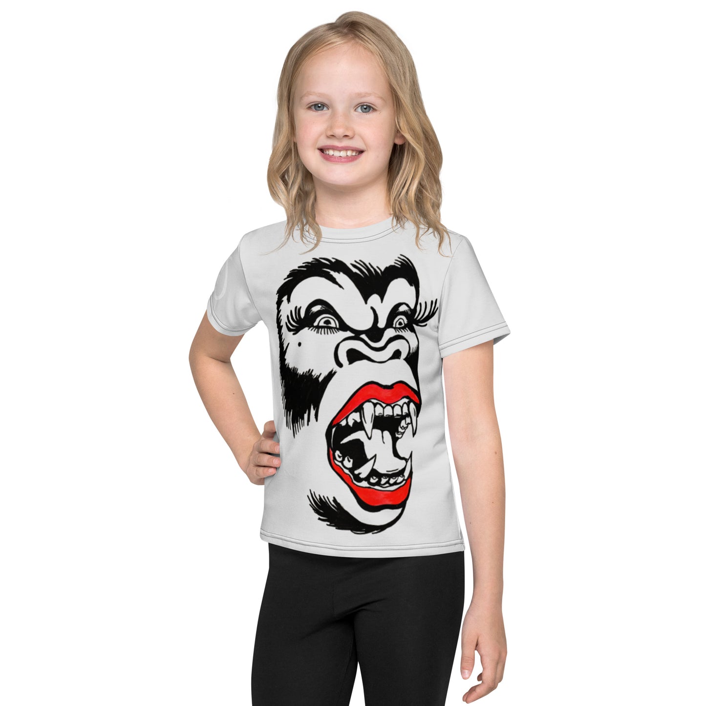 QUEENKONG BRAND //// Kids crew neck t-shirt