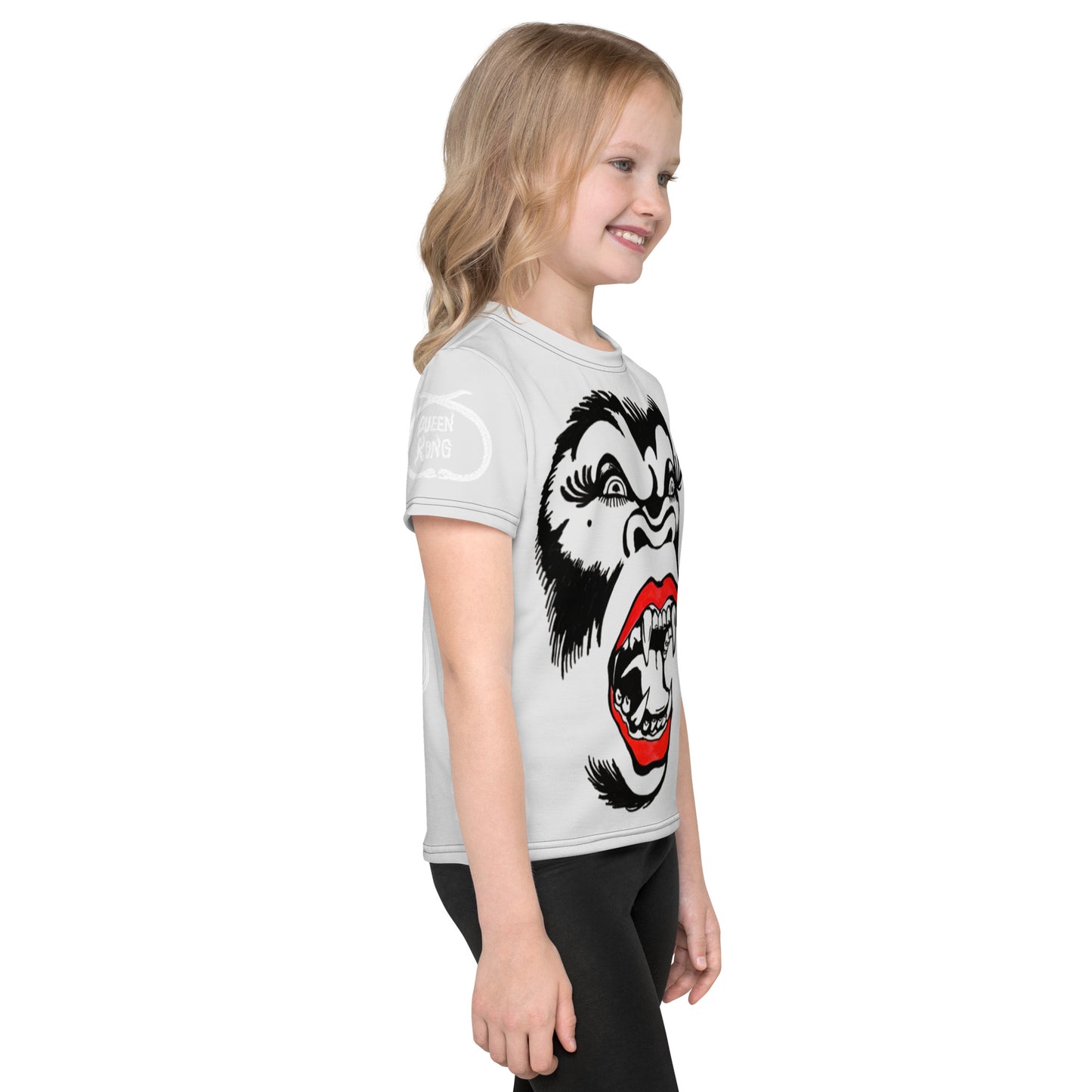 QUEENKONG BRAND //// Kids crew neck t-shirt
