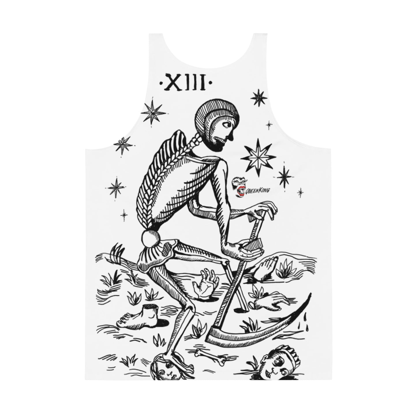 TAROT "LA MUERTE " //// Unisex Tank Top