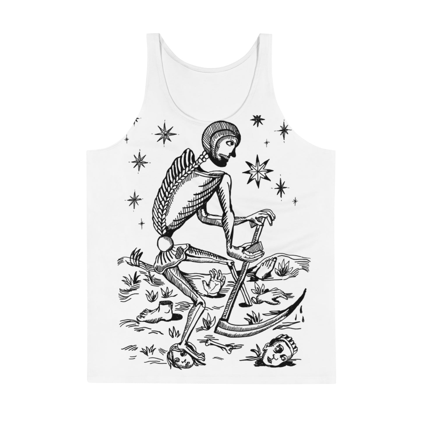 TAROT "LA MUERTE " //// Unisex Tank Top