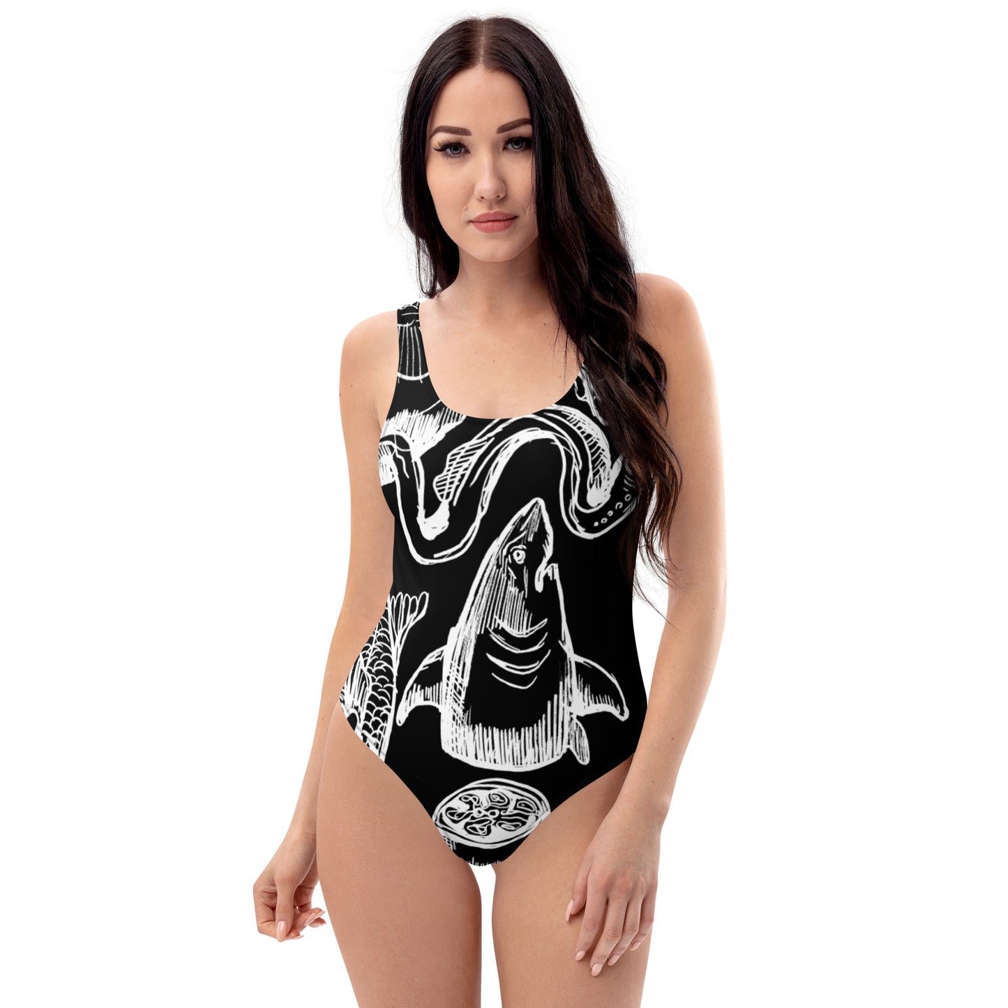 SWIMMING WITH SHARKS //// One-Piece Swimsuit