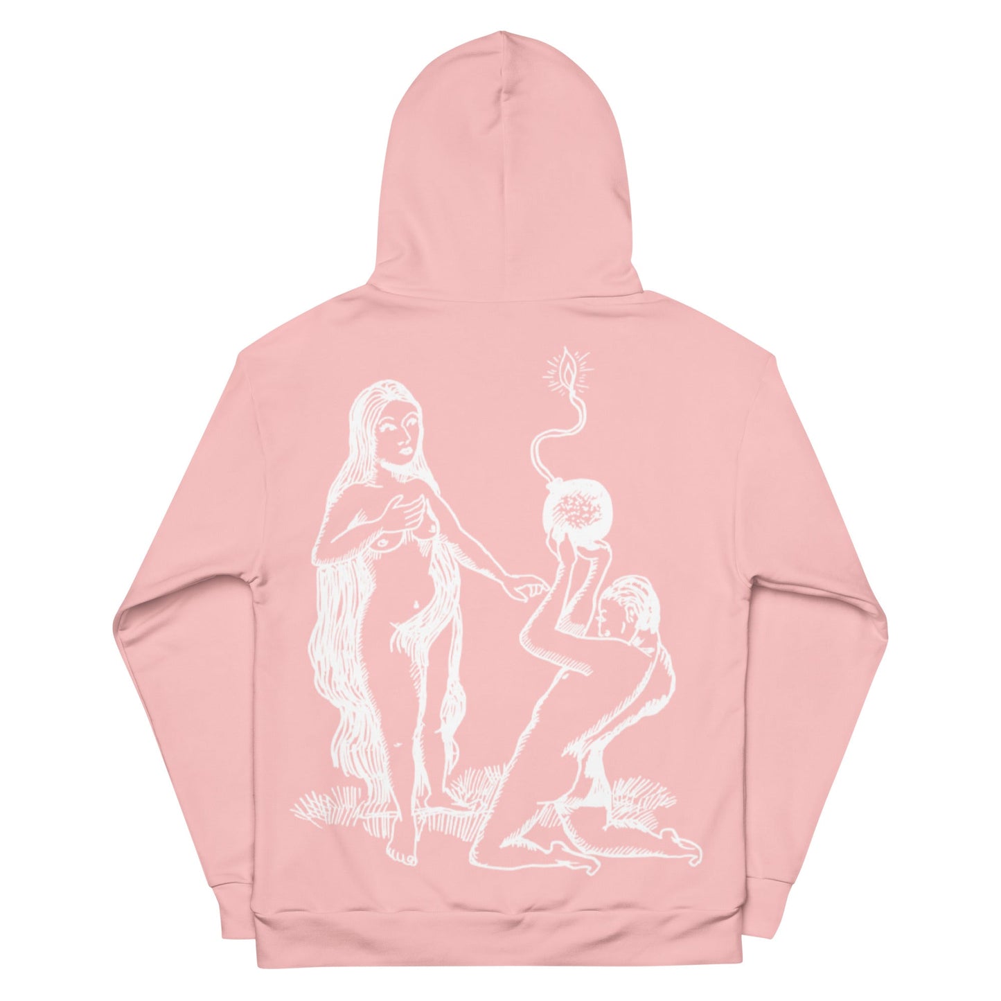 FIGHT OF EVE /// Unisex Hoodie – vêtement signé Queen Kong Gang, pièce artistique