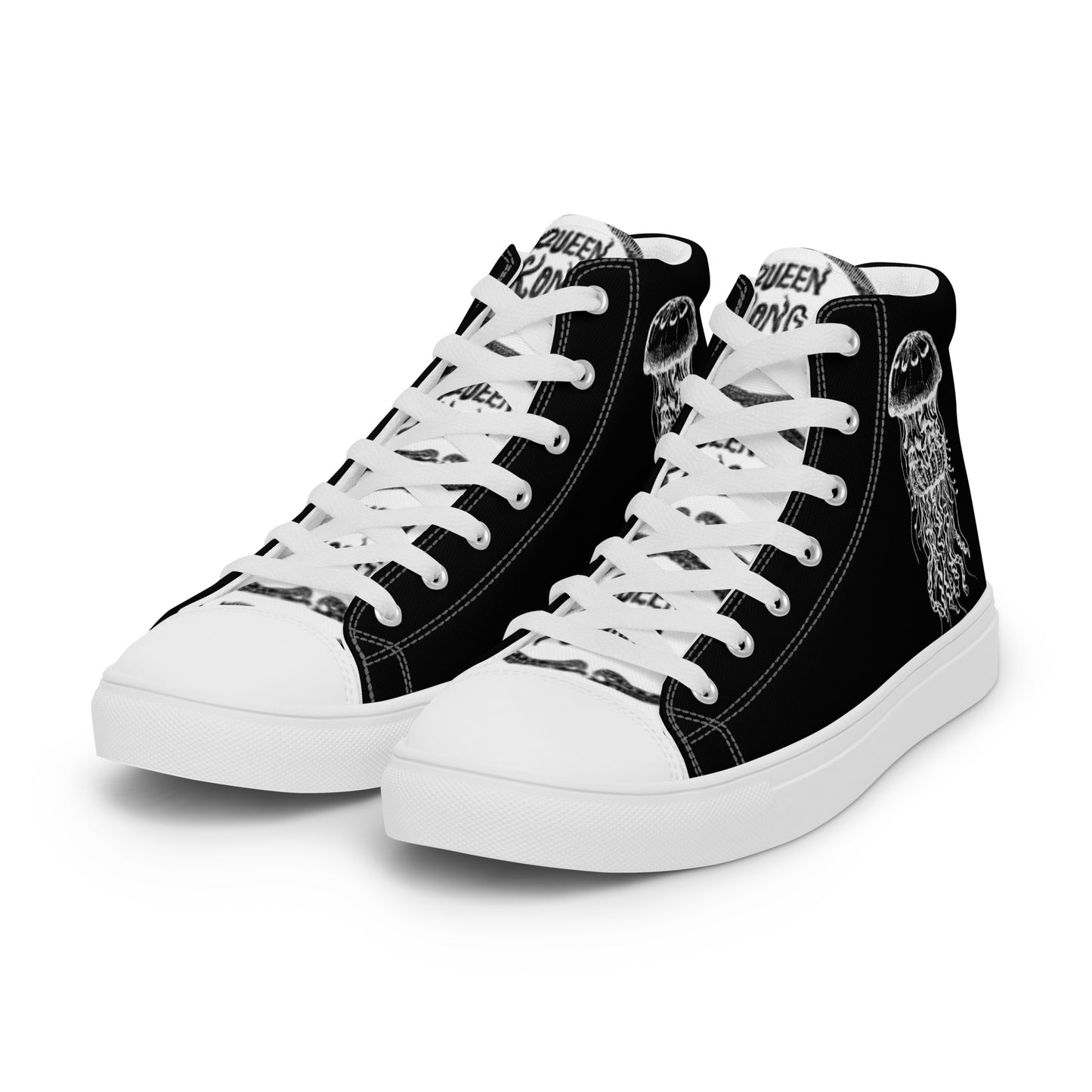 JELLY FISH //// Men’s high top canvas shoes