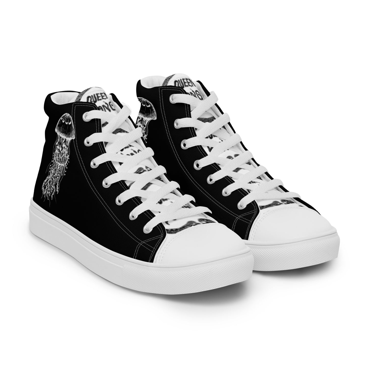 JELLY FISH //// Men’s high top canvas shoes