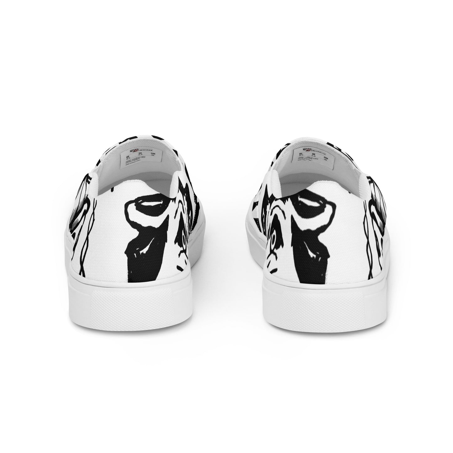 BAD DOG ALL OVER //// Men’s slip-on canvas shoes