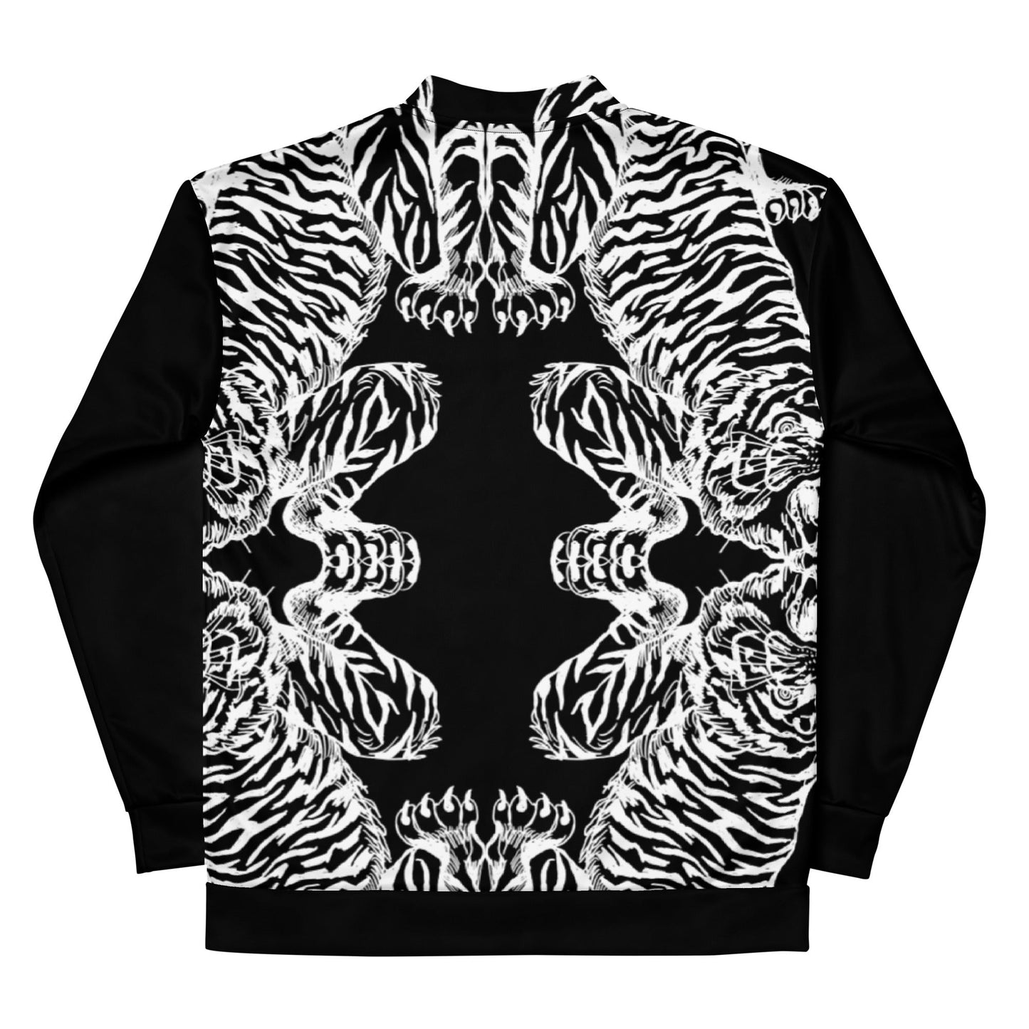 TIGER TRIP //// Unisex Bomber Jacket – vêtement signé Queen Kong Gang, pièce artistique