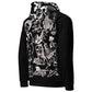 Hoodie “Carceral Icons” – Prison Ink Inspired – vêtement signé Queen Kong Gang, pièce artistique