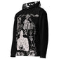 Hoodie “Carceral Icons” – Prison Ink Inspired – vêtement signé Queen Kong Gang, pièce artistique
