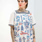 Sailor Garment – hand - drawn unique piece – vêtement signé Queen Kong Gang, pièce artistique
