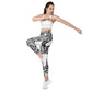 TIGER TRIP //// Crossover leggings with pockets