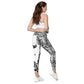 TIGER TRIP //// Crossover leggings with pockets