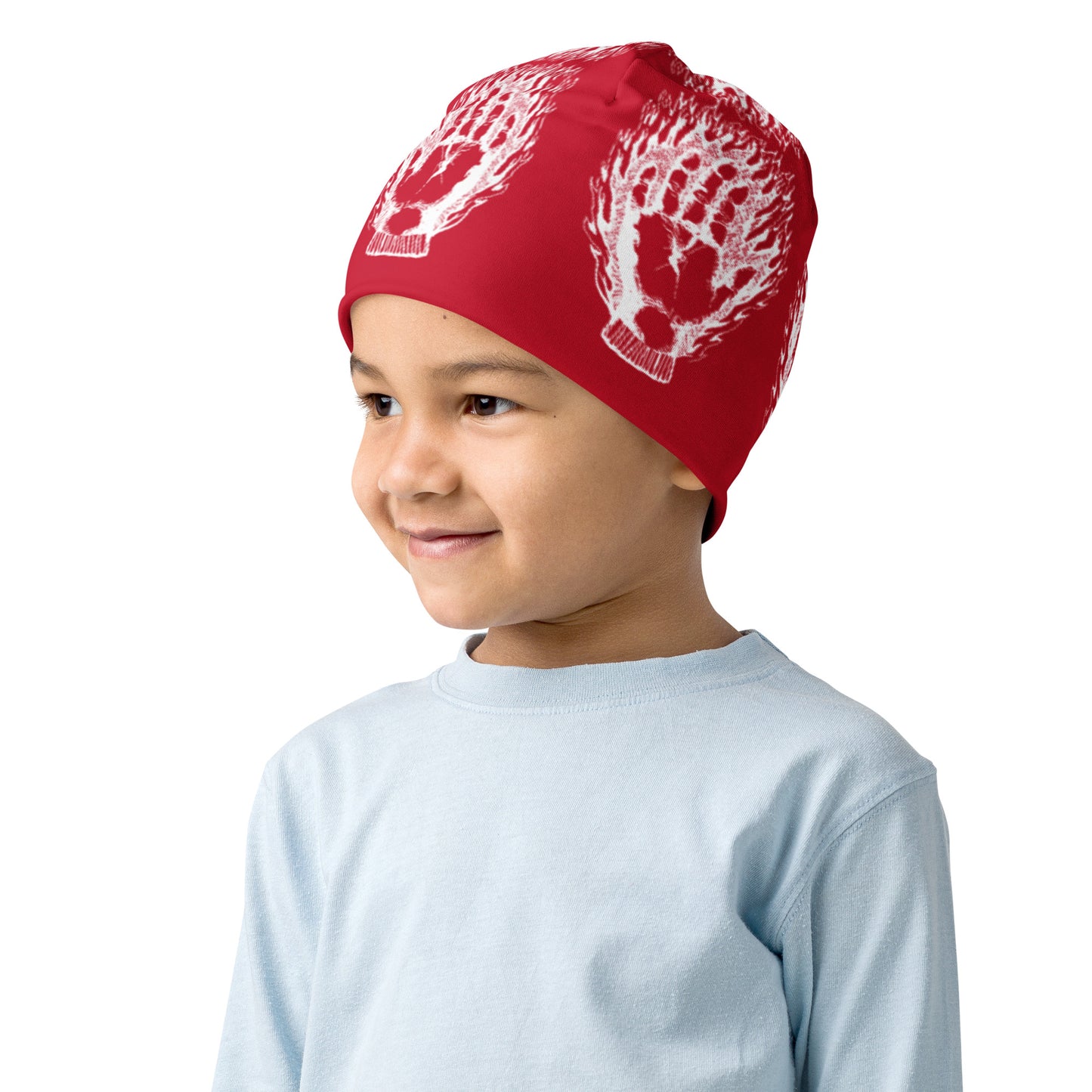 FIRE HAD //// All-Over Print Kids Beanie