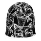 FEED THE CAT //// All-Over Print Kids Beanie