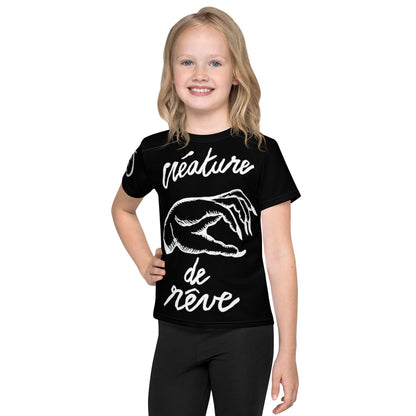 CATGIRL //// Kids Crew Neck T-shirt