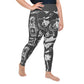 TATOO SIREN //// All-Over Print Plus Size Leggings