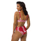 RED DRAGON //// Recycled high-waisted bikini