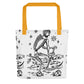 TAROT   "LA MUERTE " //// TOTE BAG