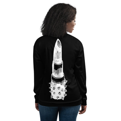 BLACK LIPSTIC //// Unisex Bomber Jacket