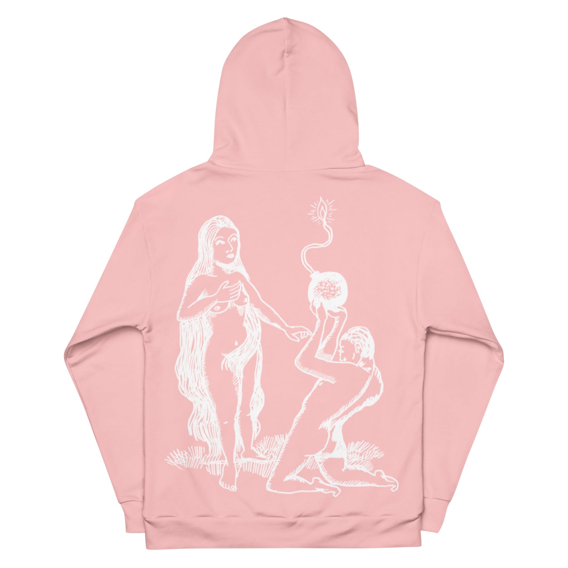FIGHT OF EVE /// Unisex Hoodie – vêtement signé Queen Kong Gang, pièce artistique