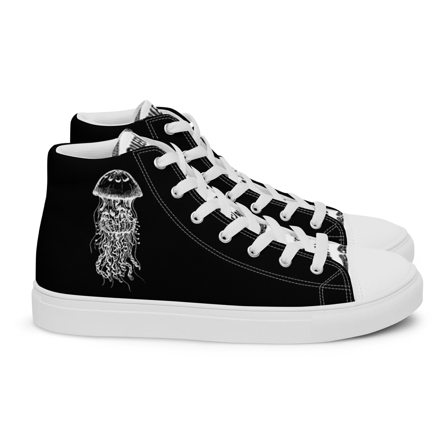 JELLY FISH //// Men’s high top canvas shoes
