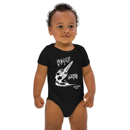 SCREAM //// Organic cotton baby bodysuit