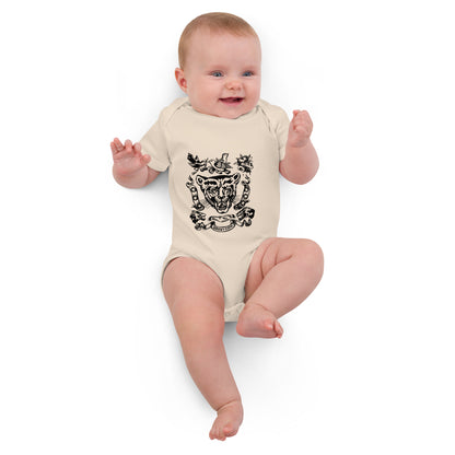 VINTAGE TIIIGER //// Organic cotton baby bodysuit