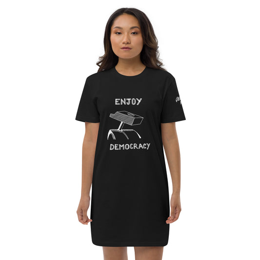 ENJOY DEMOCRACY //// Organic Cotton T-shirt Dress