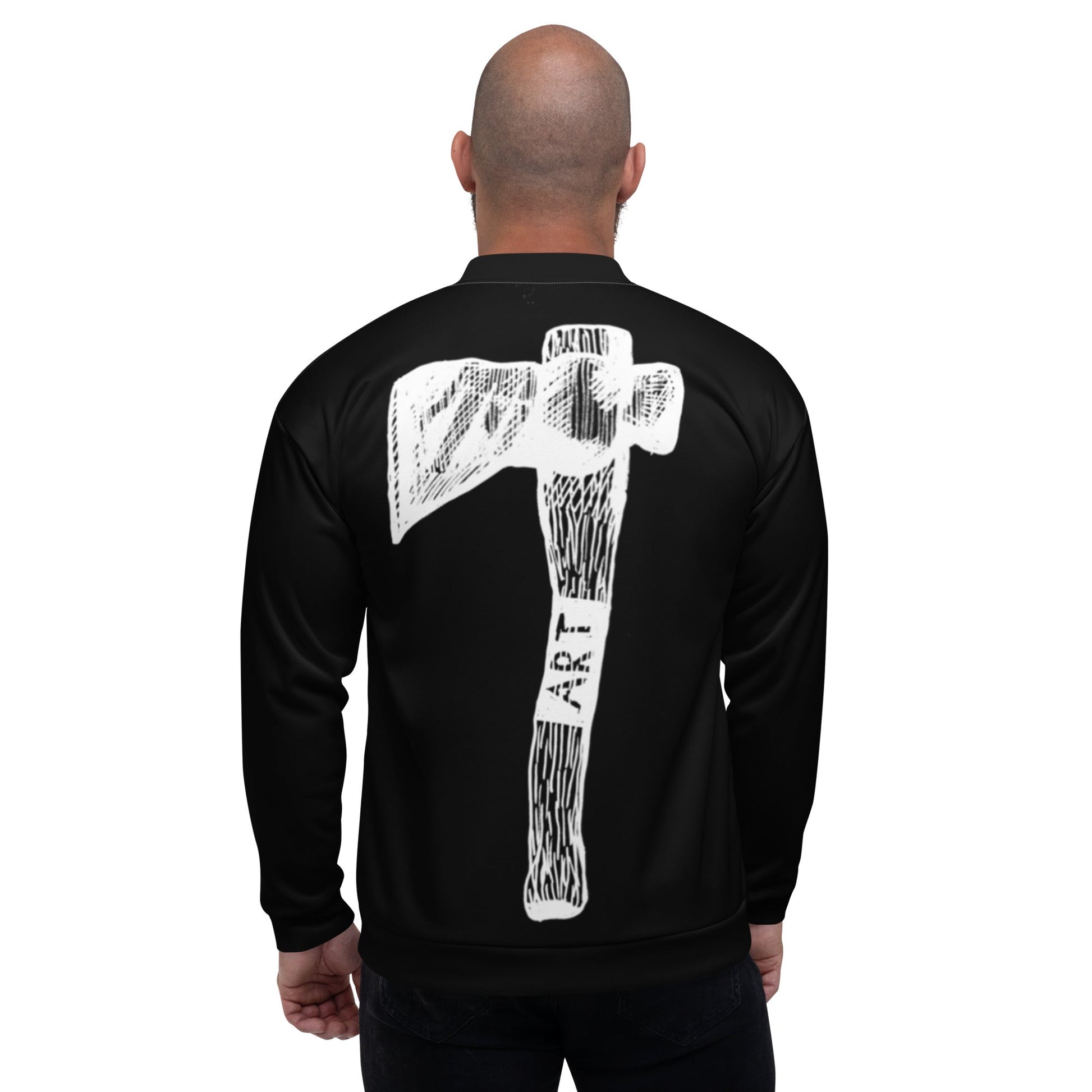 PAINTER FIGHT //// Unisex Bomber Jacket – vêtement signé Queen Kong Gang, pièce artistique