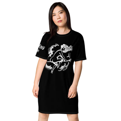 SORCIERE //// T-shirt Dress – vêtement signé Queen Kong Gang, pièce artistique