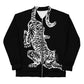 TIGER TRIP //// Unisex Bomber Jacket – vêtement signé Queen Kong Gang, pièce artistique